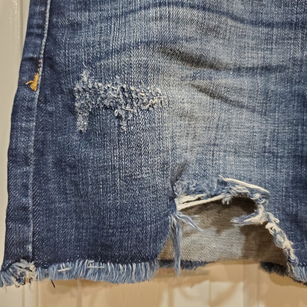 SP BLACK Distressed Cutoff shorts - Picture 6 of 10